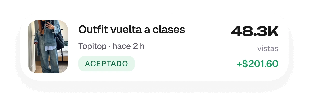 El estado de cada video.
